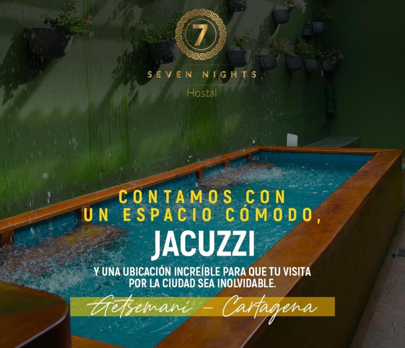 Seven Nights Hostel Cartagena Exterior foto